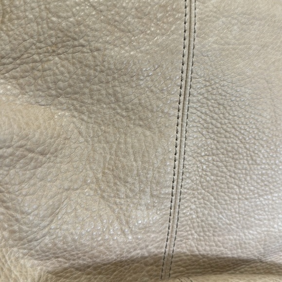 American Leather Company  Tan Leather Hobo Shoulder Bag - Picture 7 of 7